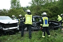 Unfall bei Heiligenstadt (Foto: Feuerwehr Heiligenstadt)
