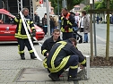 Feuerwehrübung bei der Sparkasse (Foto: Ilka Kühn) Feuerwehrübung bei der Sparkasse (Foto: Ilka Kühn)