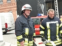 Feuerwehrübung bei der Sparkasse (Foto: Ilka Kühn) Feuerwehrübung bei der Sparkasse (Foto: Ilka Kühn)