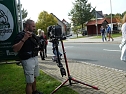 Dreharbeiten in Kirchohmfeld (Foto: Ilka Kühn) Dreharbeiten in Kirchohmfeld (Foto: Ilka Kühn)