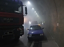 Gro&szlig;&uuml;bung im H&ouml;llbergtunnel (Foto: Feuerwehr Bleicherode)