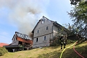 Feuer in Freienhagen (Foto: Feuerwehr Heiligenstadt/Feuerwehr Uder)