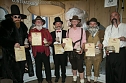 Die Bart-Weltmeister der Kategorie Kinn- und Backenbärte (vlnr.): Jeffrey Beard, Wolfgang Servay, Gilles Pollinien, Dieter Besuch, Norbert Topf und Patrick Langley. (Foto: Stefanie Reindl) Die Bart-Weltmeister der Kategorie Kinn- und Backenbärte (vlnr.): Jeffrey Beard, Wolfgang Servay, Gilles Pollinien, Dieter Besuch, Norbert Topf und Patrick Langley. (Foto: Stefanie Reindl)