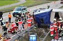 Unfall auf der A 38 (Foto: Feuerwehr Heiligenstadt)