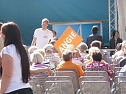 Besuch von Angela Merkel in Nordhausen (Foto: nnz, T. Soszynski, K. Knittel)