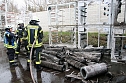 Containerbrand (Foto: Feuerwehr Heiligenstadt)
