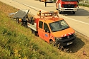 Ein Toter bei Unfall auf der A 38 (Foto: S. Dietzel) Ein Toter bei Unfall auf der A 38 (Foto: S. Dietzel)