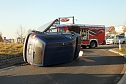 Mit zwei Promille auf Kreisel aufgefahren (Foto: S. Dietzel)