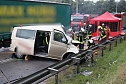Schwerer Unfall bei Arenshausen (Foto: S. Dietzel) Schwerer Unfall bei Arenshausen (Foto: S. Dietzel)