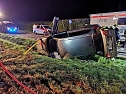 Schwerer Verkehrsunfall bei Gerbershausen (Foto: S. Dietzel)