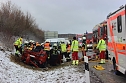Die Feuerwehr Heiligenstadt musste heute eine Frau aus ihrem Fahrzeug retten (Foto: Feuerwehr Heiligenstadt)