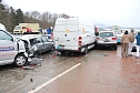 Massenkarambolage (Foto: Polizei)