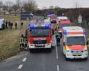 Unfall in Dingelstädt (Foto: Feuerwehr Dingelstädt) Unfall in Dingelstädt (Foto: Feuerwehr Dingelstädt)