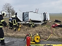 Unfall in Dingelstädt (Foto: Feuerwehr Dingelstädt) Unfall in Dingelstädt (Foto: Feuerwehr Dingelstädt)