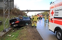 Unfall auf der A38 heute Nachmittag (Foto: Silvio Dietzel)