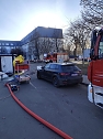 Die Feuerwehr leistete beim Polizeieinsatz in Leinefelde Unterst&uuml;tzung (Foto: Feuerwehr)