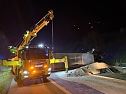 Bergungsarbeiten auf der A38 (Foto: S. Dietzel) Bergungsarbeiten auf der A38 (Foto: S. Dietzel)