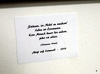 Ausstellungser&ouml;ffnung - Gegen den Strom (Foto: Ilka K&uuml;hn)
