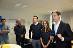 Bild: MDR Th&uuml;ringen weiht Studio offiziell ein (Foto: Karl-Heinz Herrmann)