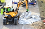 Es wird aufgrer&auml;umt (Foto: S. Dietzel)