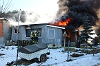 Gartenlaube abgebrannt (Foto: Feuerwehr Heiligenstadt)