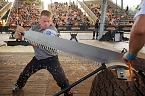 Deutschlands beste Sportholzfäller kommen nach Nohra (Foto: Stihl TIMBERSPORTS® Series ) Deutschlands beste Sportholzfäller kommen nach Nohra (Foto: Stihl TIMBERSPORTS® Series )