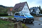 Gro&szlig;einsatz der Polizei (Foto: S. Dietzel)