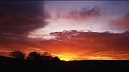 Sonnenaufgang bei Neustadt (Foto: C.Burkert)