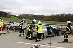 An der Unfallstelle (Foto: Feuerwehr Heiligenstadt)
