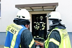 Kellerbrand in der Schillerstra&szlig;e (Foto: Feuerwehr Heiligenstadt)