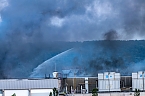 Impressionen vom Brandort in Bleicherode (Foto: Christopher Holzheu)