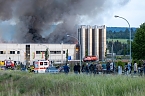 Impressionen vom Brandort in Bleicherode (Foto: Christopher Holzheu)