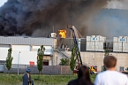 Impressionen vom Brandort in Bleicherode (Foto: Christopher Holzheu)