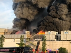 Rettungsarbeiten an der B&auml;ckerei in Bleicherode (Foto: S.Dietzel)