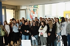 An der Lessing-Schule wurde gestern die dritte Runde des "Tags in der Praxis" mit einer Berufsmesse eingel&auml;utett (Foto: agl)