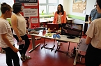An der Lessing-Schule wurde gestern die dritte Runde des "Tags in der Praxis" mit einer Berufsmesse eingel&auml;utett (Foto: agl)