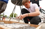 An der Lessing-Schule wurde gestern die dritte Runde des "Tags in der Praxis" mit einer Berufsmesse eingel&auml;utett (Foto: agl)
