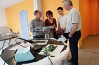 An der Lessing-Schule wurde gestern die dritte Runde des "Tags in der Praxis" mit einer Berufsmesse eingel&auml;utett (Foto: agl)