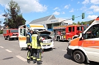 An der Unfallstelle (Foto: Feuerwehr Heiligenstadt) An der Unfallstelle (Foto: Feuerwehr Heiligenstadt)