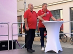 Saisoner&ouml;ffnung des THC auf dem Bad Langensalzaer Neumarkt (Foto: oas)