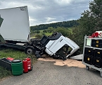 Unfall am Bahn&uuml;bergang: stundenlange Sperrung der Strecke (Foto: Feuerwehr Breitenworbis/Silvio Dietzel)