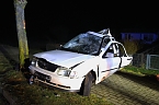 Schwerer Verkehrsunfall am Abend (Foto: S.Dietzel)