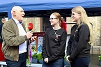 Empfang der Europacup-Siegerinnen in Bad Langensalza (Foto: Eva Maria Wiegand)