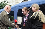 Empfang der Europacup-Siegerinnen in Bad Langensalza (Foto: Eva Maria Wiegand)