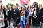 Empfang der Europacup-Siegerinnen in Bad Langensalza (Foto: Eva Maria Wiegand)