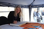 Empfang der Europacup-Siegerinnen in Bad Langensalza (Foto: Eva Maria Wiegand)