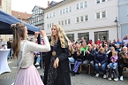 Empfang der Europacup-Siegerinnen in Bad Langensalza (Foto: Eva Maria Wiegand)
