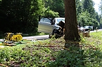 Fahrer stirbt bei Frontalkollision, Feuerwehr befreit Eingeklemmten (Foto: Feuerwehr Heiligenstadt) Fahrer stirbt bei Frontalkollision, Feuerwehr befreit Eingeklemmten (Foto: Feuerwehr Heiligenstadt)