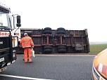 Lkw Unfall auf der B 4 (Foto: nnz)