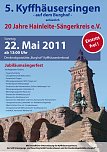 Kyffhäusersingen 2011 (Foto: Hainleitesängerkreis) Kyffhäusersingen 2011 (Foto: Hainleitesängerkreis)
